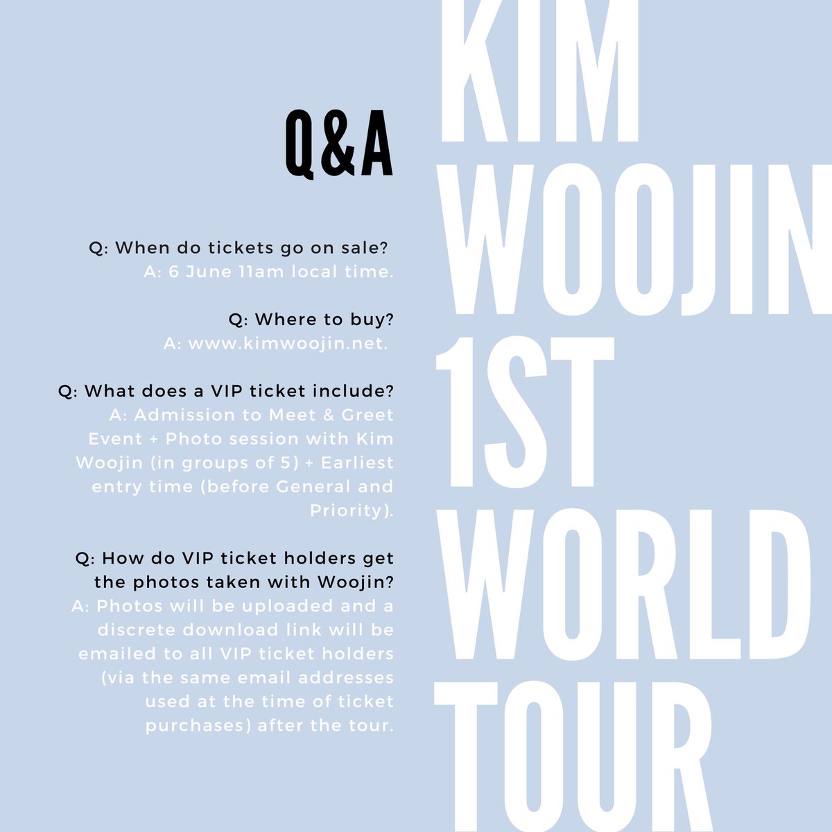 onionprdctn's tweet photo. Q&amp;A is up! 😎

KIM WOOJIN 1ST WORLD TOUR 2022
<STILL DREAM> 
Tickets: https://t.co/9V0C7gcYJd
On sale 6 June 11am local time! https://t.co/ypGyR5nUns