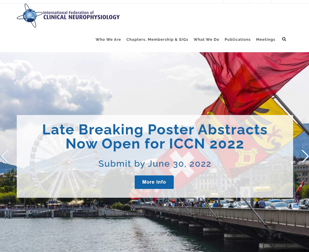IFCN and its Clinical Neurophysiology journals on Twitter "[ICCN] We