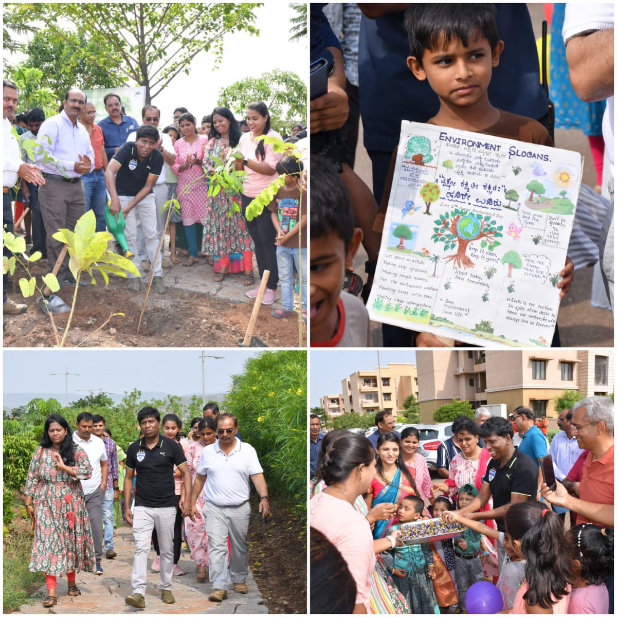 pkmurgan's tweet photo. As I witness sincere efforts to celebrate
#WorldEnvironmentDay across JSW, it reaffirms why #wed2022 is more important than ever for us to take constant actions to prepare, protect &amp; preserve our planet: #OnlyOneEarth &amp; ensure a clean,healthy &amp; sustainable environ 4 the next-gen. https://t.co/y5JXJDeVTu