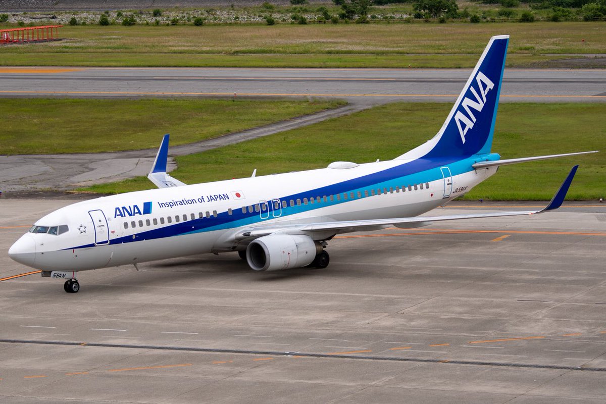 OcTk1's tweet photo. 今日のNH319便
#MyTrainingIsNeverComplete
#富山きときと空港
#全日空
#ANA
#NH319
#JA59AN
#Nikon
#D500
#NIKKOR70200f28 https://t.co/m4OAS3dJyV