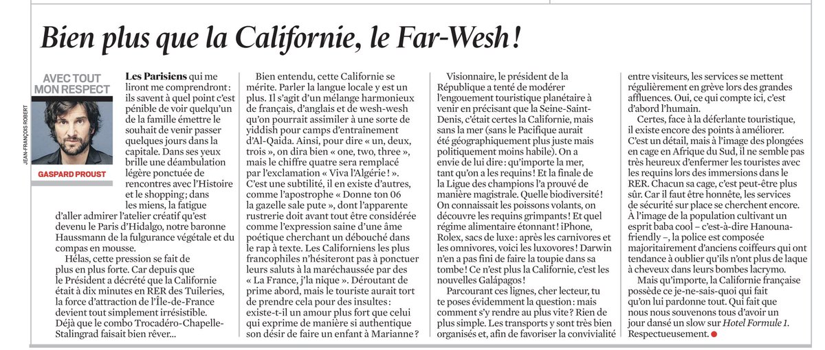 christopheconte's tweet photo. Encore une chronique bien raciste de l’humoriste préféré de Zemmour https://t.co/rLDzKVMnGX