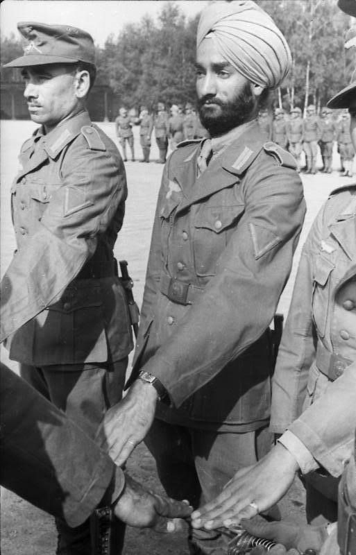 AccAxis's tweet photo. Free India Legion (the third last photo from my Free Arabian Legion included a photo from the FEI, so whoops for that) https://t.co/MlJ6k8BW7E