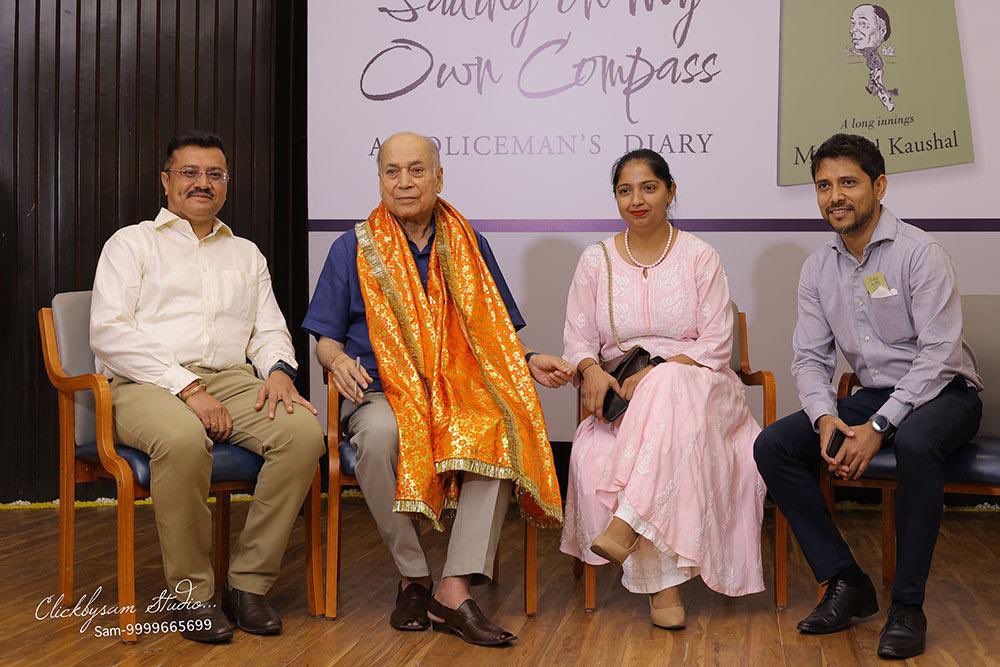 kohlianuj42's tweet photo. Had a privilege to be a part of an illustrious event and be with one of the most humble GENTLEMENMukund Kaushal, Ex Comm of Police and Former Sec. (Internal Security) Ministry of Home Affairs Govt. of India during a discussion on his book SAILING ON MY OWN COMPASS. A must read https://t.co/NzCeZGAmek