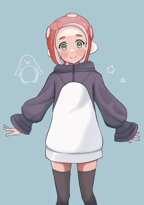 ペンギンみたいで可愛いね🐧 