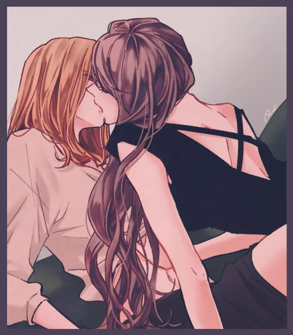 [創作大人百合]Leave us alone.

#無責任会社サタデー 