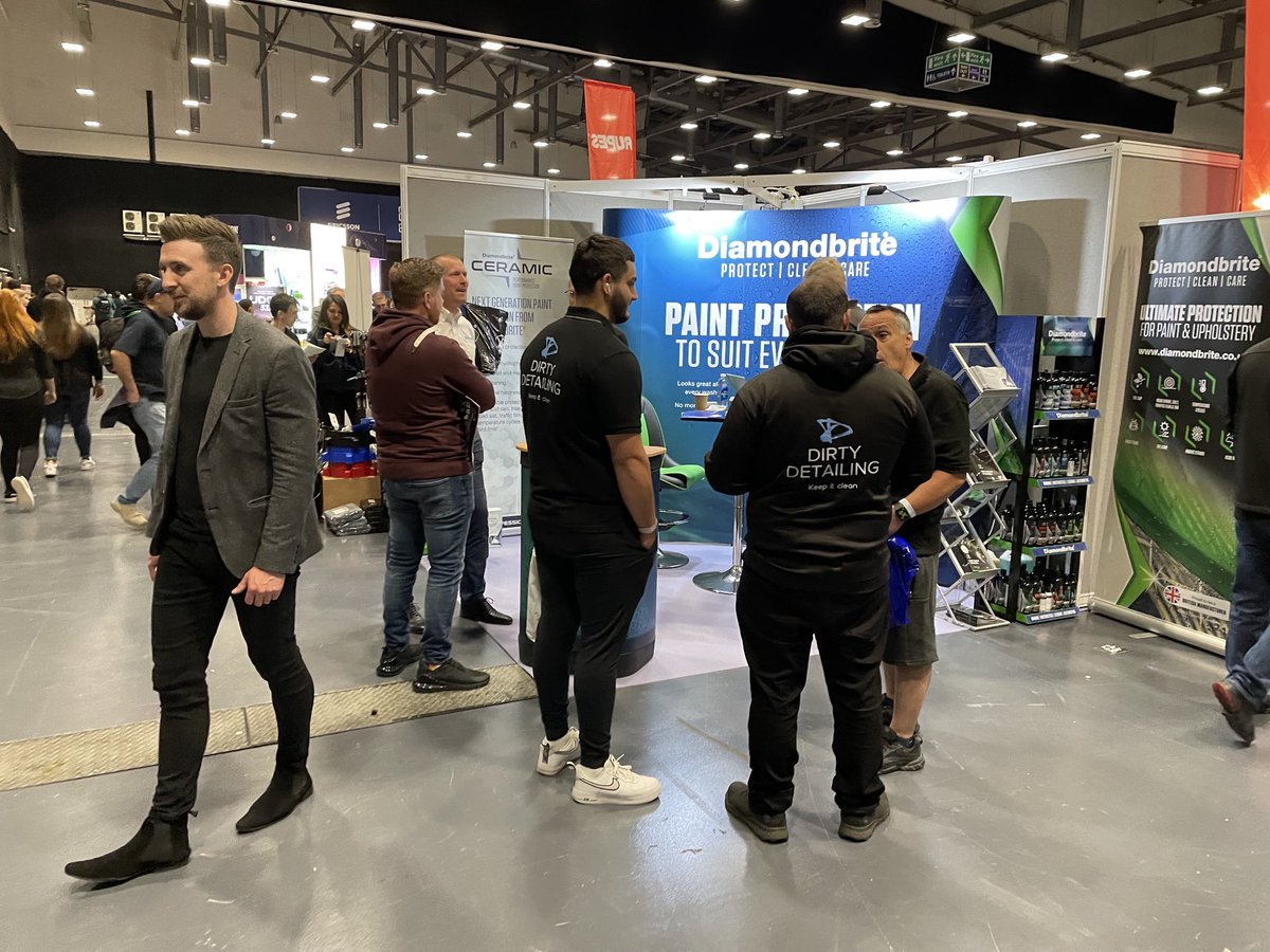 DiamondbriteUK's tweet photo. A busy day at our first ever @Waxstock We are offering free carriage on retail orders taken at the show and 20% of Trade prices. Why not come and say hello. #waxstock https://t.co/4PL7pwzm7A
