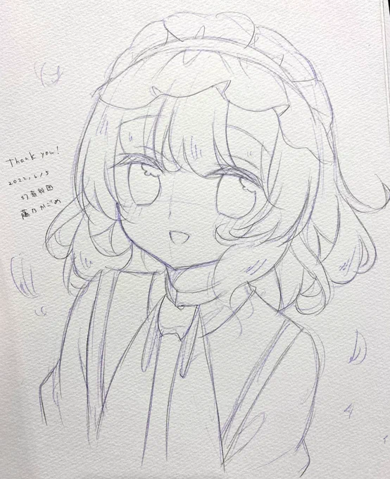 遅ればせながら名華祭おつかれさまでした✨載せきれないですが今回スケブたくさんかかせていただきましたー! 