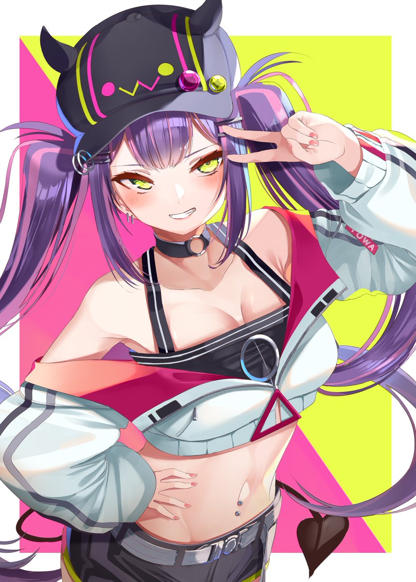 常闇トワ 「トワ様
#常闇トワ
#TOWART 」|ゆうたろうのイラスト