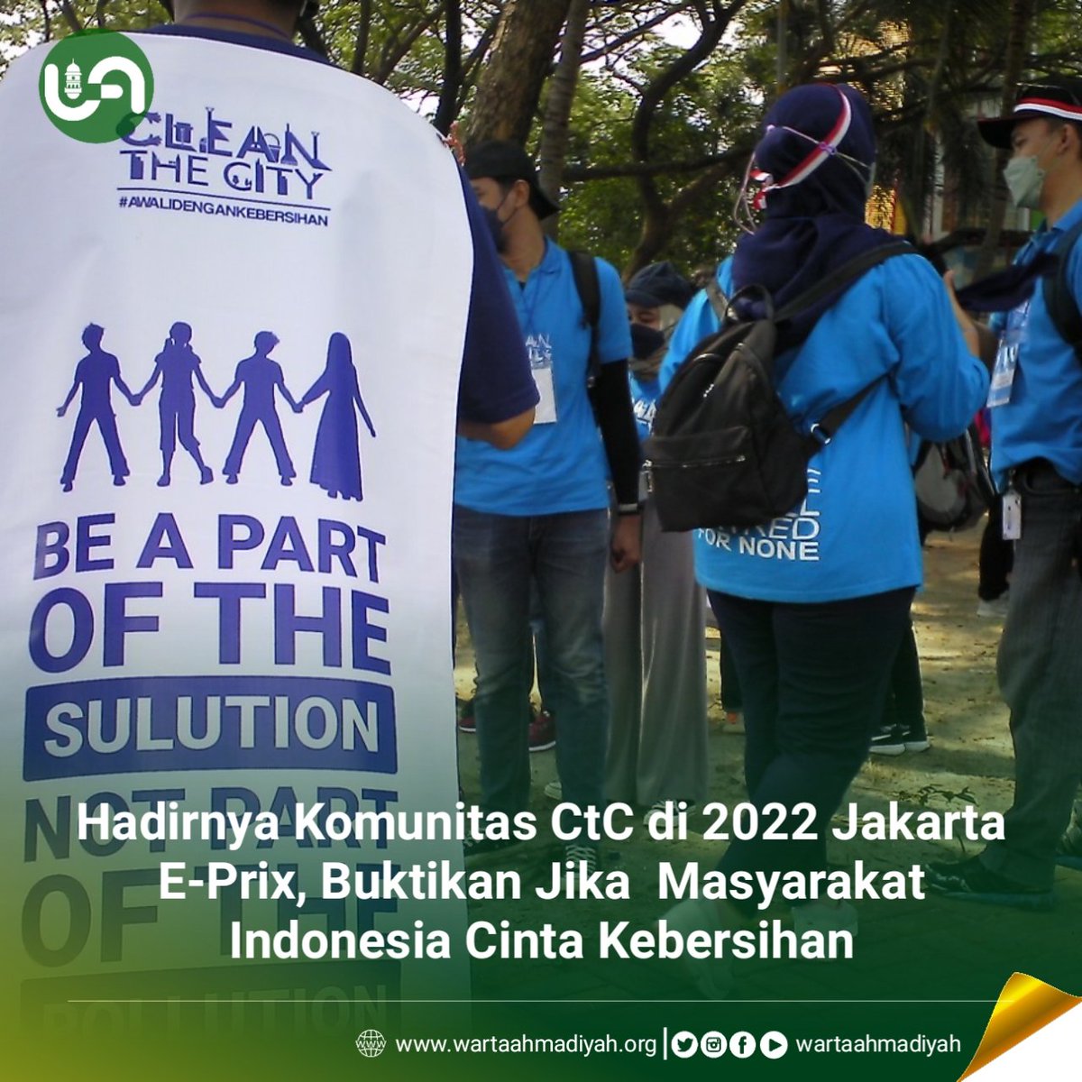 WartaAhmadiyah's tweet photo. Hadirnya Komunitas CtC di 2022 Jakarta E-Prix, Buktikan Jika  Masyarakat Indonesia Cinta Kebersihan https://t.co/Gt5FaVqajZ https://t.co/jaqCDGcGn7