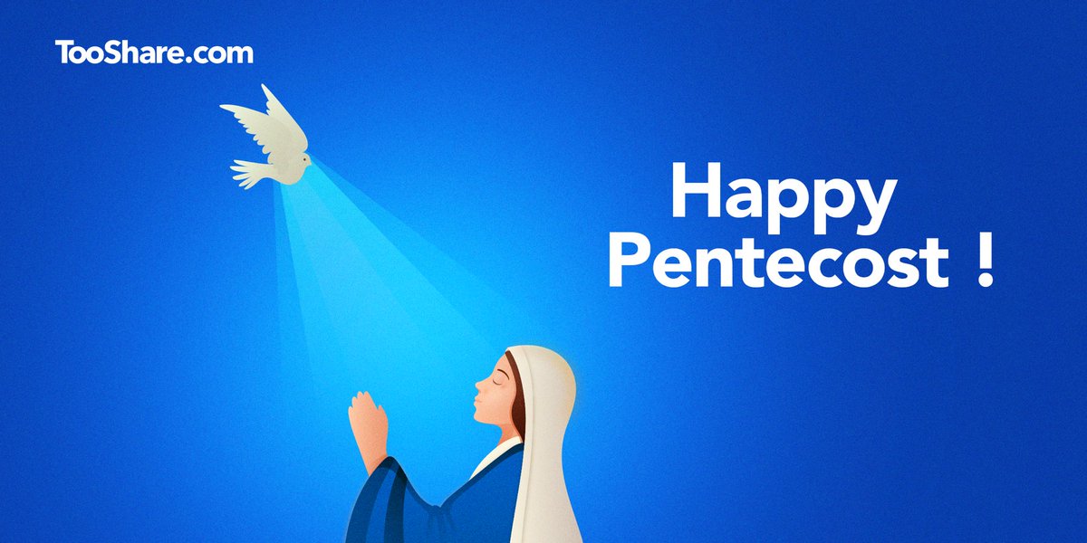 tooshare_africa's tweet photo. https://t.co/9Syv9U1MvQ On this day when the Holy Spirit is celebrated, we wish you a happy Pentecost ! 🙏🏽 #JoinTooShare #ExtendYourWorld #Kebetu https://t.co/yfXEeO62S4