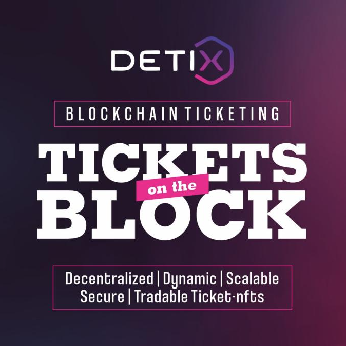 DeTix_DAO's tweet photo. What is the utility of DeTix NFT Pass? 

1⃣ 30% discount for event organizers on ticketing platform transaction fees
2⃣ Daily $DETIX token airdrops (30% bonus for staking)
3⃣ Access to DAO

Learn more https://t.co/Vpb0hV6nLt https://t.co/9FfeVRQRVB