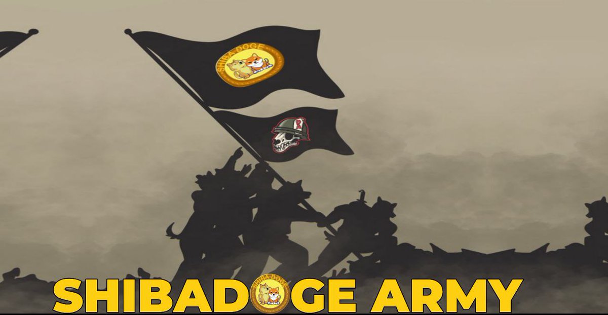ShibaDoge_Army's tweet photo. Shibadoge army members

A big thanks to @SHIBAarone for the hard shilling he is doing everyday.

As a community we thank you.

Pls follow his account because he deserves it
@SHIBAarone https://t.co/wFlBRTyLsd