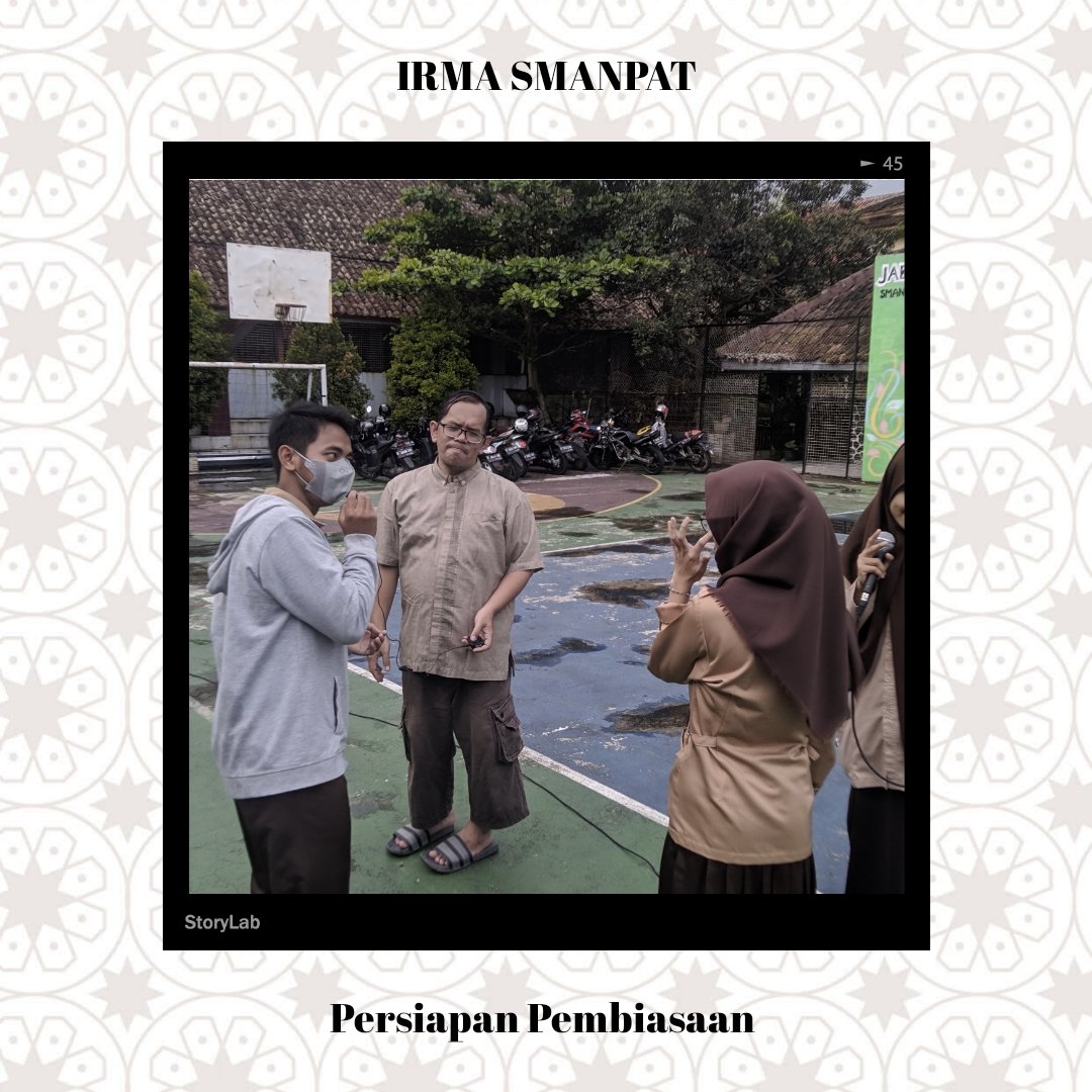irmasman4's tweet photo. Dokumentasi persiapan untuk pembiasaan hari Jumat, di SMAN 4 Sukabumi.

Semangat bapak, dan akang teteh 🤗 https://t.co/Oh6Mm4kVMg