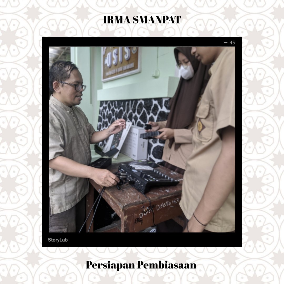 irmasman4's tweet photo. Dokumentasi persiapan untuk pembiasaan hari Jumat, di SMAN 4 Sukabumi.

Semangat bapak, dan akang teteh 🤗 https://t.co/Oh6Mm4kVMg