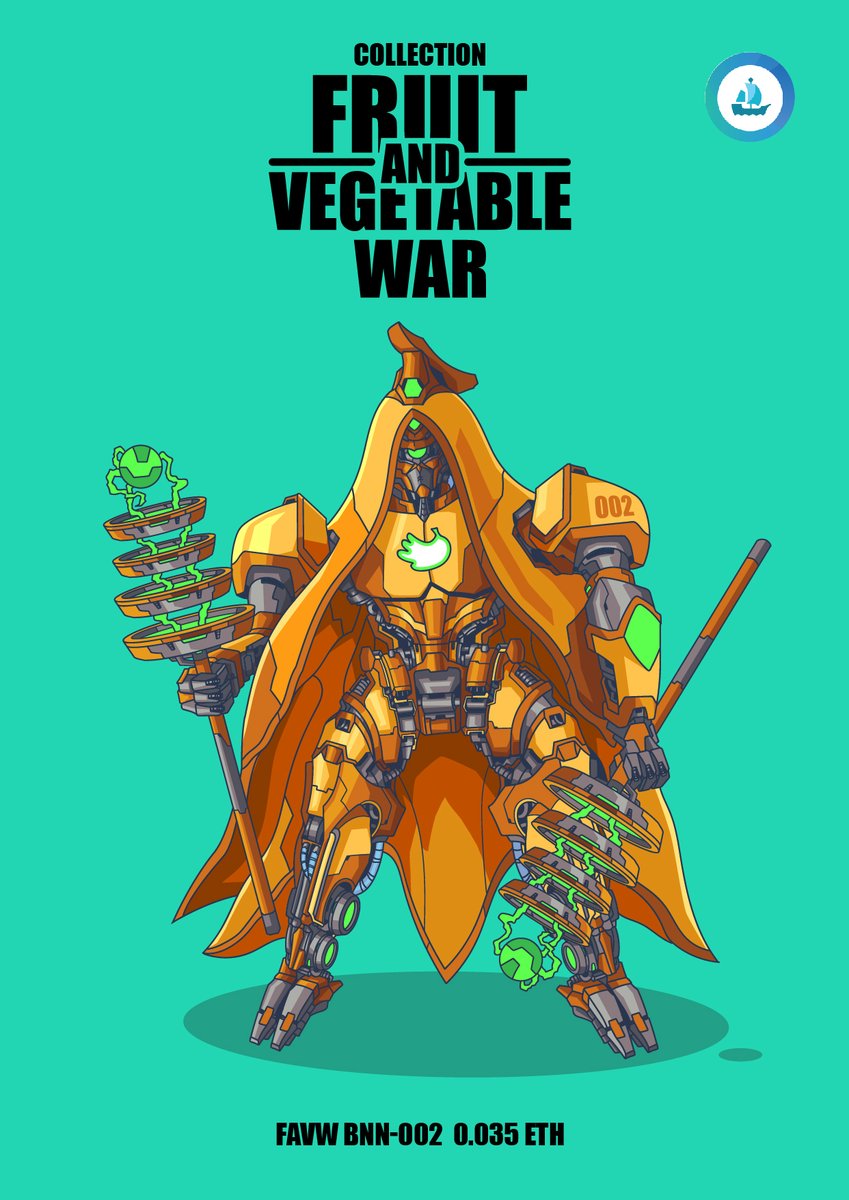 SWeeddss's tweet image. COLLECTION FRUIT AND VEGETABLE WAR

FAVW STBR-001 #1
FAVW BNN-002 #2
PRICE
0.035 ETH

AVAILABLE ON
opensea.io/collection/fru…

#Ethereum #nftcollector #NFTCommunity #NFTdrops #OpenSeaNFT #NFTartist #NFTs