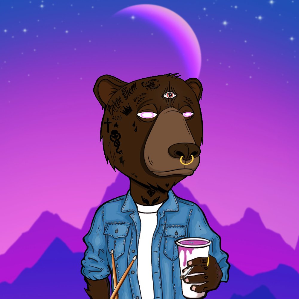 sweet #airdrop from <a href="/YouthFlowering/">Flowering Youth</a> just woke up to see this <a href="/BlazedBearz/">Blazed Bearz</a> been up all night waiting on me if you have'nt yet get following these collections 
<a href="/BlazedApeSC/">Blazed Ape Smokers Club</a> 
<a href="/BlazedBoyz/">Blazed Boyz</a> 
<a href="/BlazedBabez/">Blazed Babez</a> 
<a href="/Blazed_KC/">Blazed Kennel Club</a> 
<a href="/BlazedBunniez/">Blazed Bunniez</a> 
GREAT ART GREAT COMMUNITY