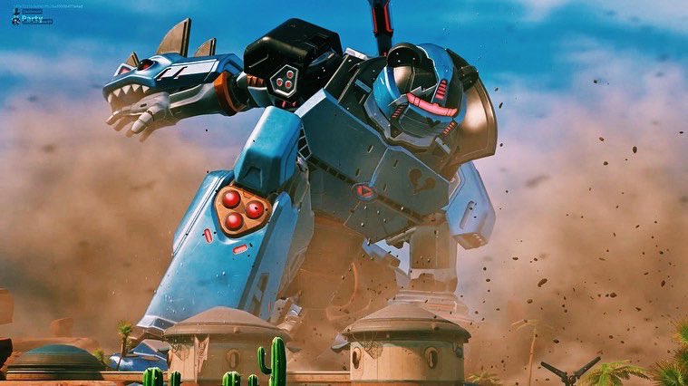 LWanderer89's tweet image. Anyone else feel like they were in Power Rangers last night in the collision event in Fortnite 😂🤖
.
#fortnite #collisionevent