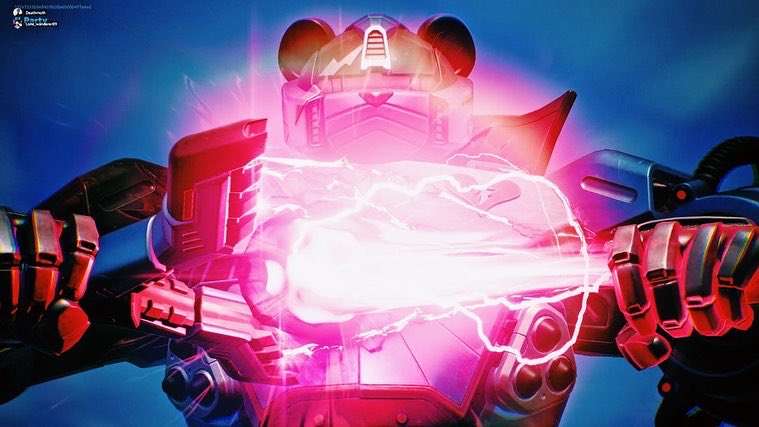 LWanderer89's tweet image. Anyone else feel like they were in Power Rangers last night in the collision event in Fortnite 😂🤖
.
#fortnite #collisionevent