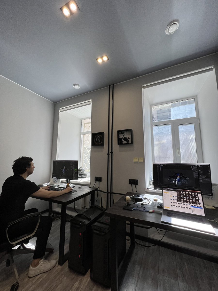 zerorayburo's tweet photo. Today we are focused on CGI and the project with particles system in Blender  
@slavin_sasha @ElgisserPetr @Blender #blenderartist #cgi #commercialcgi #digital #digitalart #3d #makersplace https://t.co/Fipe2QNw8P