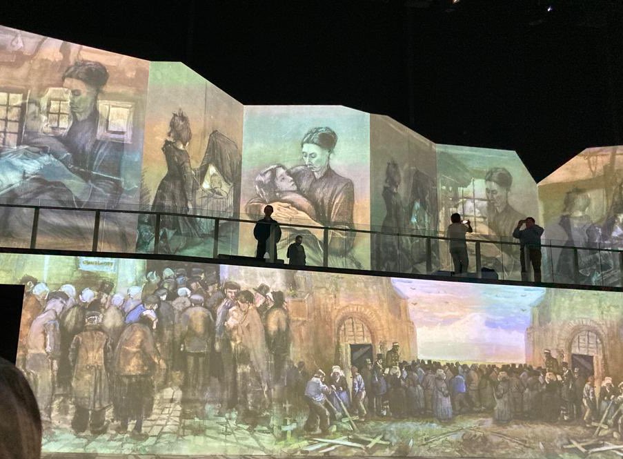 Pics can’t do it justice ❤️ <a href="/MCEC/">MCEC</a> #VanGogh #Melbourne
