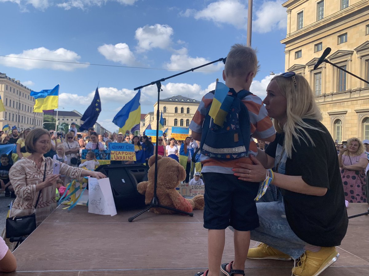 IrmaLuksiene's tweet photo. 4.6.2022 Munich πΊπ¦ππ±πΉππ¬πͺππͺπΊ #ArmUkraineNow #StopRussianWar #StopRussianGenocide #SaveTheChildren #StopRapingChildren #StopRapingWoman https://t.co/e3iLRAc138