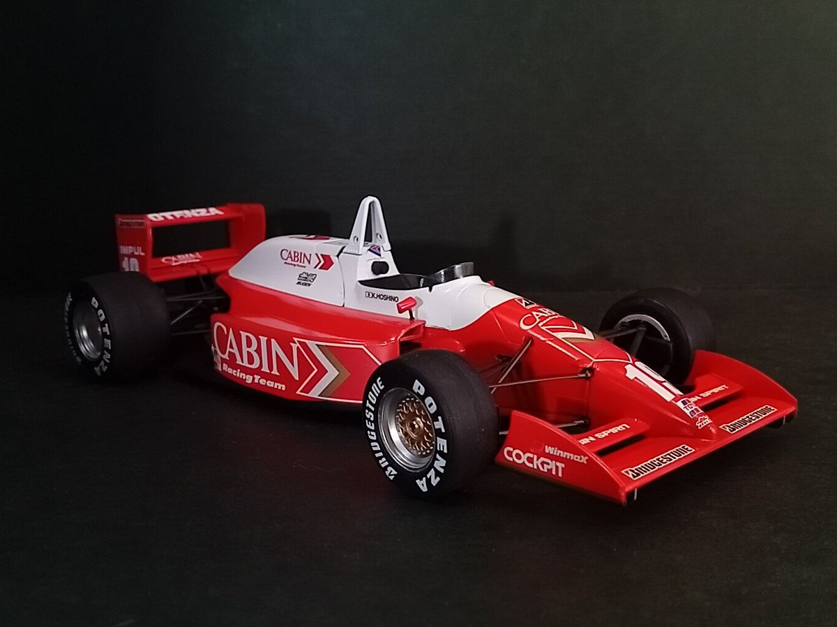 ハセガワ 1/24 キャビン ローラT90-50 完成。レジェンド星野一義氏が90