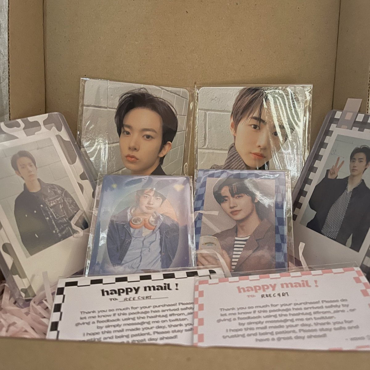 reevecart's tweet photo. ˗ˏˋ ⋆｡˚ 💌 . . . from @mintchocolatey_ ˎˊ˗　

Late feedback pero nakauwi na po ang heehoon (ง^︠.^︡)ง Lakas so much ng sparks and cute din ng freebies and packaging as always. Thank you so much sa super safe packaging and smooth transaction!! 🫶

𓄲 #FOR_REEC4RT #from_aine https://t.co/ujP4kN6QmZ
