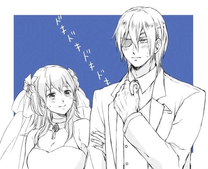 結婚式開始10秒前のディミレス 