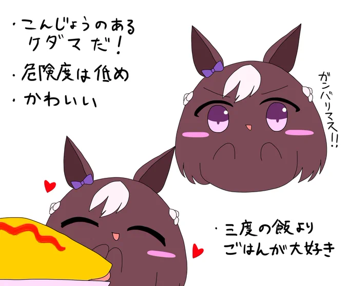 スペダマ亜種🍚

#ウマ娘
#ウマ娘プリティーダービー
#ケダマ娘 
