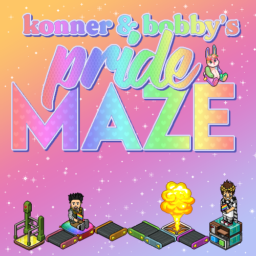 WishHabboCOM's tweet photo. 🚨 CALLING ALL MAZERS 🚨

🏳️‍🌈 WISH PRIDE MAZE OPENING AT MIDNIGHT 🏳️‍🌈
✨ WILL BE OPEN JUNE 6 - 12 ✨
🐁 Get your mouse ready ! 🖱️

🥇 500c 🥇
🥈 250c 🥈
🥉 100c 🥉

Top 10 players all receive 31 Days HC!
Search Bobby in your navigator for maze entrance!

Good luck to all! 🌈 https://t.co/ykeUVSUH66