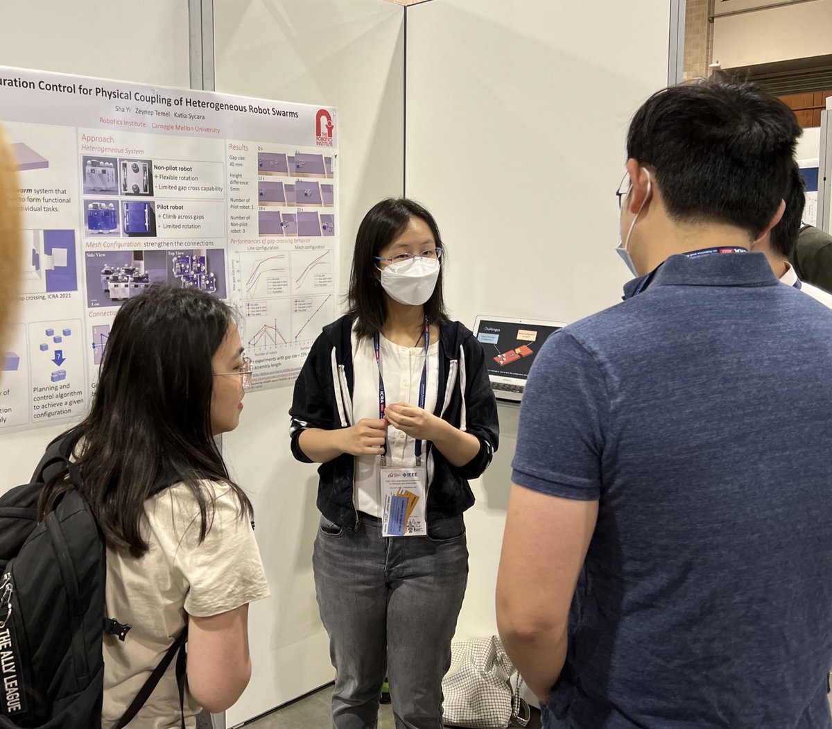 Here is a late #icra2022 post from our lab! We had a lot of fun sharing our recent works about impulsive systems, reconfigurable robots, and dexterous manipulators 🤖 looking forward to seeing everyone again at #icra2023 <a href="/CMU_Robotics/">CMU Robotics Institute</a> <a href="/ieee_ras_icra/">IEEE ICRA</a>