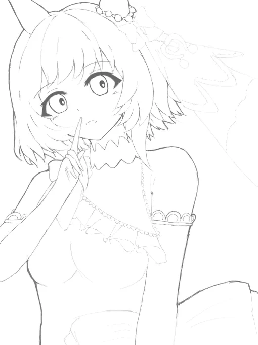#ウマ娘 ただの自己満です気分次第で色塗りします
