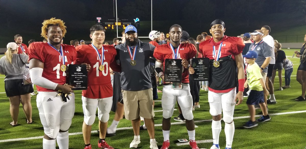 TylerLionsBT's tweet photo. Congratulations to the FCA coaches @TylerHighLions and a BIG congratulations to this young men @ktx__5 @jvillela80 @JakyronLacy @EliHolt3_ Parents you should be proud of the leadership they shown over the last 3 days. https://t.co/3RvdpvFLfs