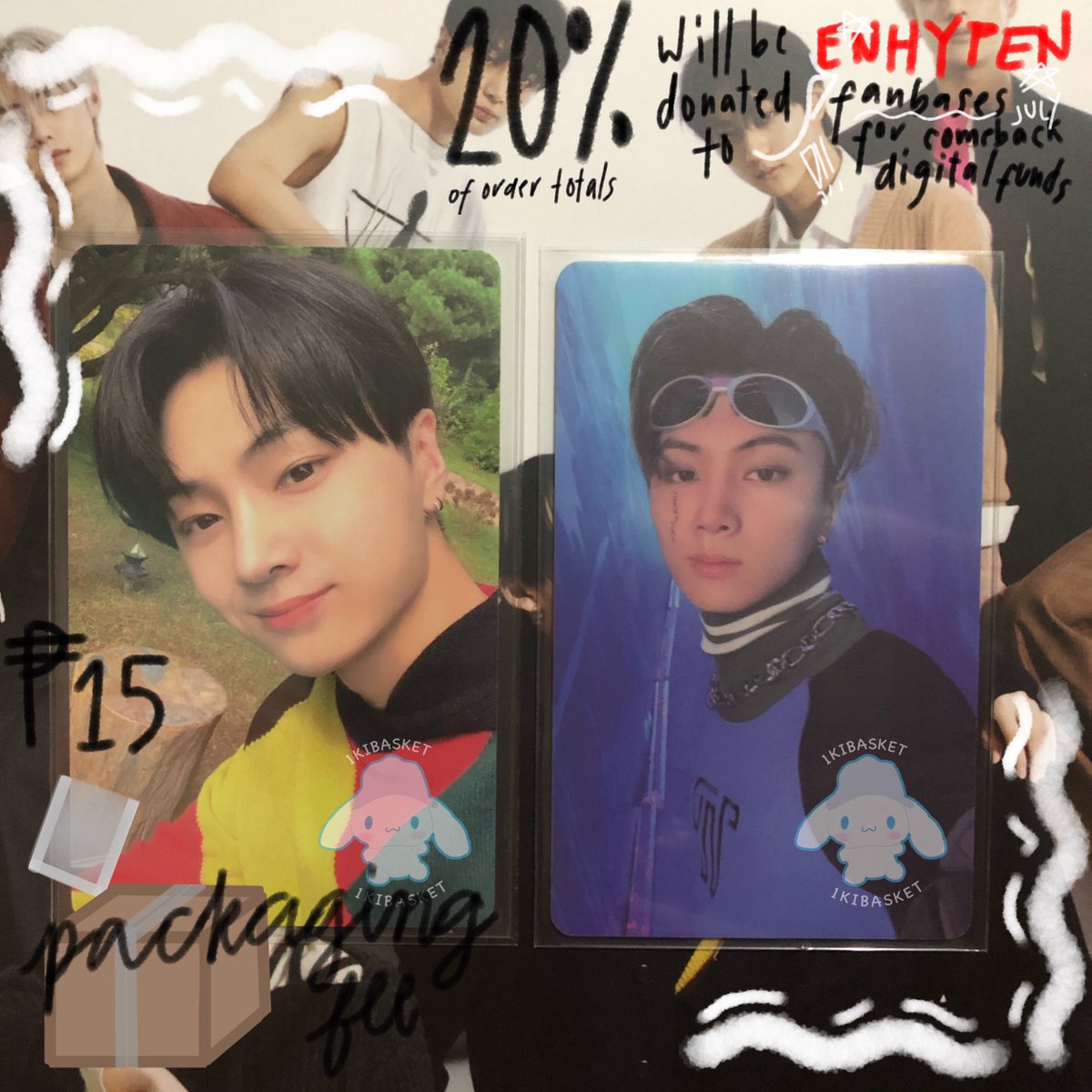 1KIBASKET's tweet photo. ∘ ° ∘ ♡ ∘ ° ∘   #KELLISHOPPE 🛒

wts lfb jay assorted PCs

• clean 
• onhand
• PAYO/ SHORT/LONG DOP

💰: GCash
🚚: Flash X/GGX Direct

Reply “mine + dop + ss of pc” or DM to claim

t: enhypen sg22 sw d:a ld nrpc https://t.co/c0PylFSDpk