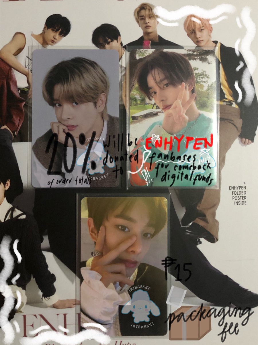 1KIBASKET's tweet photo. ∘ ° ∘ ♡ ∘ ° ∘   #KELLISHOPPE 🛒

wts lfb jake assorted PCs

• clean 
• onhand
• PAYO/ SHORT/LONG DOP

💰: GCash
🚚: Flash X/GGX Direct

Reply “mine + dop + ss of pc” or DM to claim

t: enhypen sg22 ggu ggu package ggu22 2022 2.0 nrpc b:do dusk ring peace https://t.co/3AC6tJ43xh