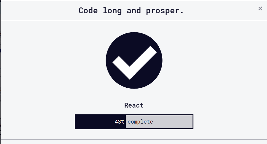 BleekyD's tweet image. i know i said id use a month to learn and master react 

#react
#javscript
#fcc