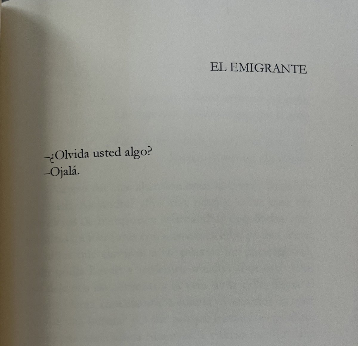 PerezaEdiciones's tweet photo. #ElEmigrante
—¿Olvida usted algo?
—Ojalá
@Lfelipelomeli https://t.co/nVDedcXYLo