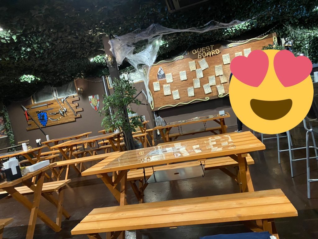 ritn15's tweet photo. ギルド酒場！たくさん飲んだし満足！ https://t.co/hIqAt4NB0F