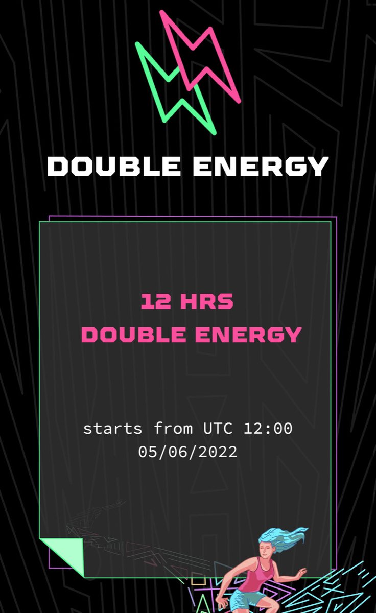 crypto_southpaw's tweet photo. STEPN Double Energy today! With a cap of 20 energy, I won't get too much out of it but still happy for the community.
#STEPN #DoubleEnergy #GST #Movetoearn https://t.co/jBYTxEjfNy
