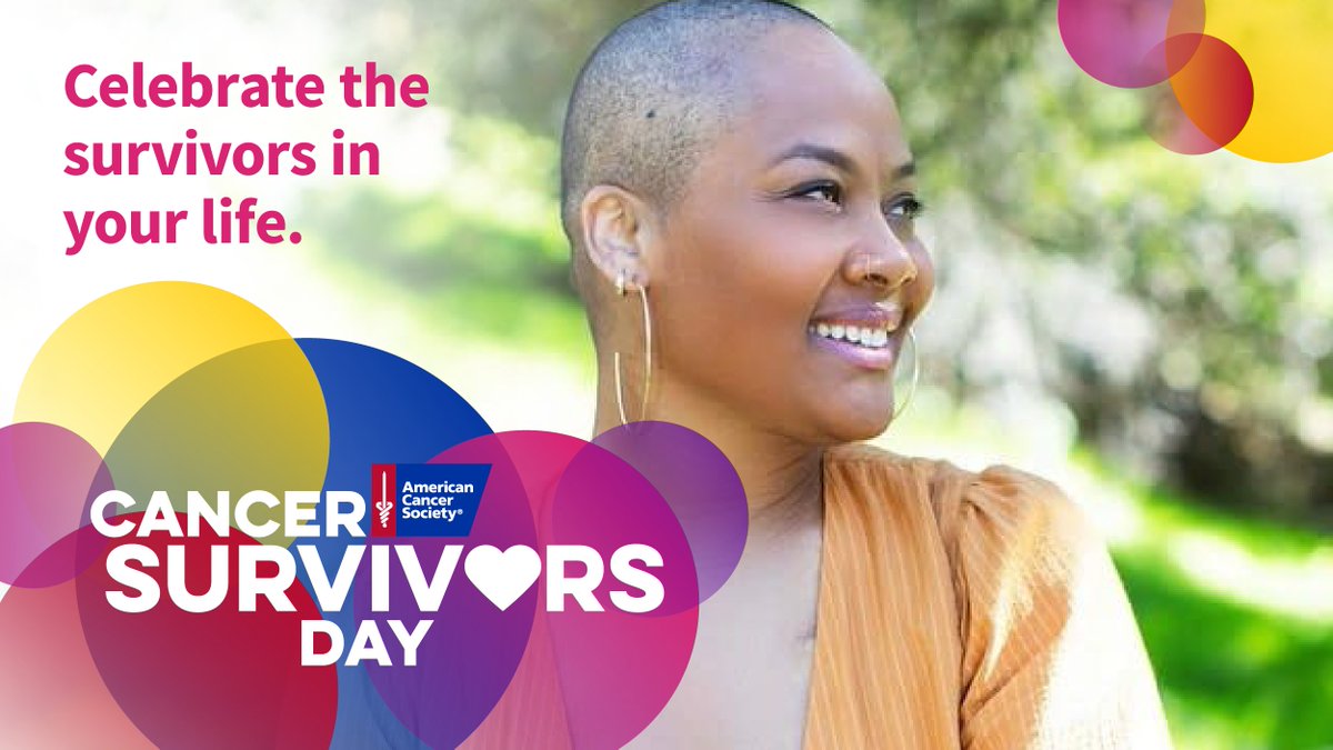 It’s National Cancer Survivors Day! Help us celebrate by making a donation to honor a survivor in your life. Give now at cancer.org/honorsurvivors.

#NationalCancerSurvivorsDay