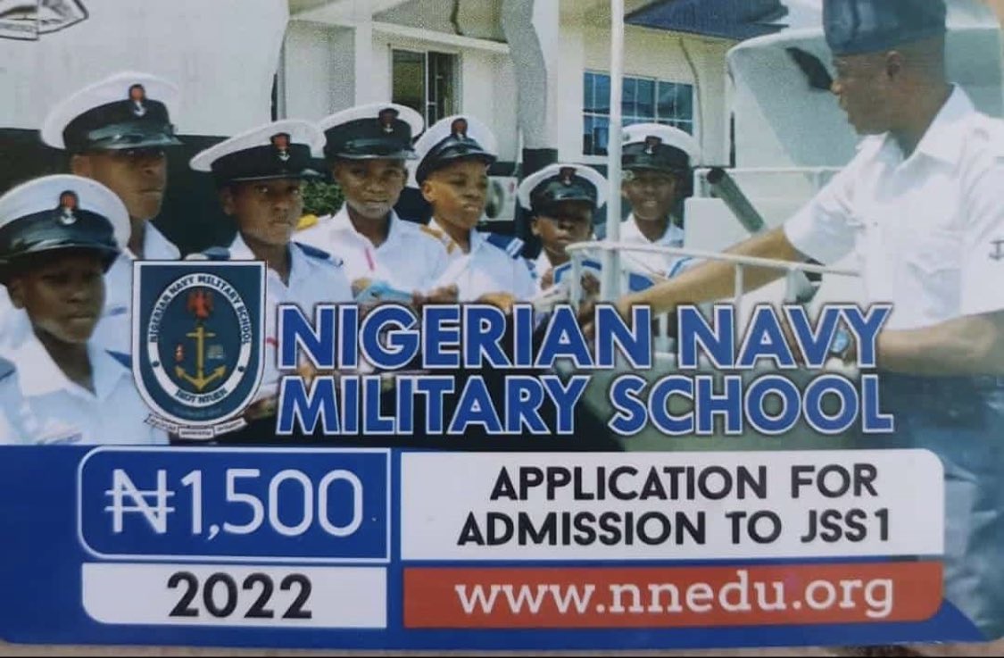 nwaezivictor's tweet photo. PUBLIC ANNOUNCEMENT 📣 
Nigerian Navy Military School (NNMS ) IKot Ntuen in Akwa Ibom State, 2022 admission form is out. Join the Navy and see the world 🌎 through water 🌊 ways.
#NNMS 
@NigerianNavy https://t.co/Xn058FAi5u