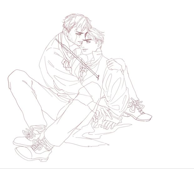 KiffenArt's tweet photo. The first to fall.
This was intended to be finished for #barricadeday but I had no time.
#lesmiserables #lesmis #lesamisdelabc #lesamis #feuilly #bahorel #sketch #barricadeday2022 https://t.co/OTPHeFHLbt