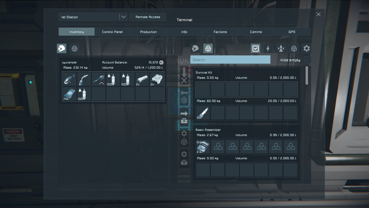 ryujisnote's tweet image. コバルト買いに30km先のステーションに行く。 #SpaceEngineer