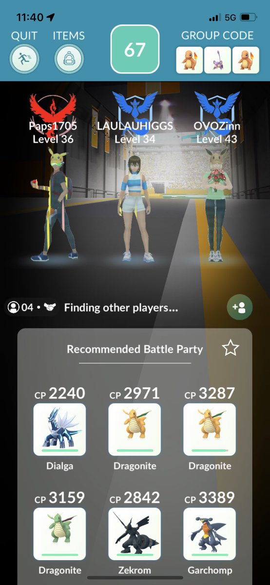 trainerOVOzinn's tweet photo. Thanks for joining us in the Axew raid @laulauhiggs 🤩 #PokemonGOFest2022 https://t.co/Fxjjr9GfoR