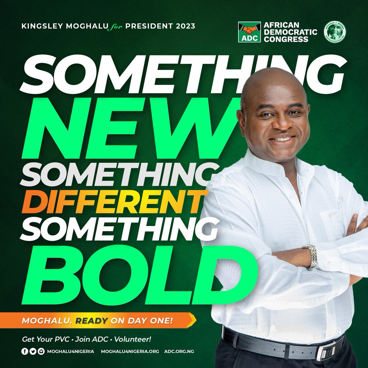 OchiJnr's tweet photo. Ask for THE PLAN for Nigerians! @MoghaluKingsley’s plan was adjudged the best. It’s time for real leadership.
#21stCenturyLeadership
#Moghalu4President
#ADCTransformation
#ADCfied https://t.co/FHl7HtugbO