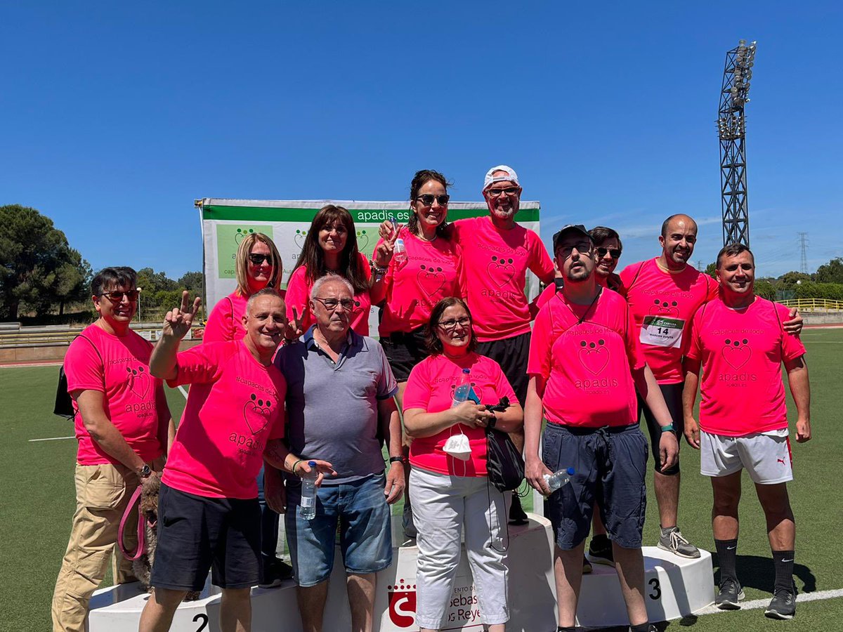 MCarmenPFSanse's tweet photo. XXV Carrera por La Inclusión, organizada por @APADISASOC. 🔝🔝
GRACIAS a @APADISASOC por vuestra labor y enhorabuena a todos los participantes en la carrera. 🥇🥈🥉
#PlenaInclusion
#PPSanse
#ApadisAsociacion https://t.co/LUdcs8Yh8P