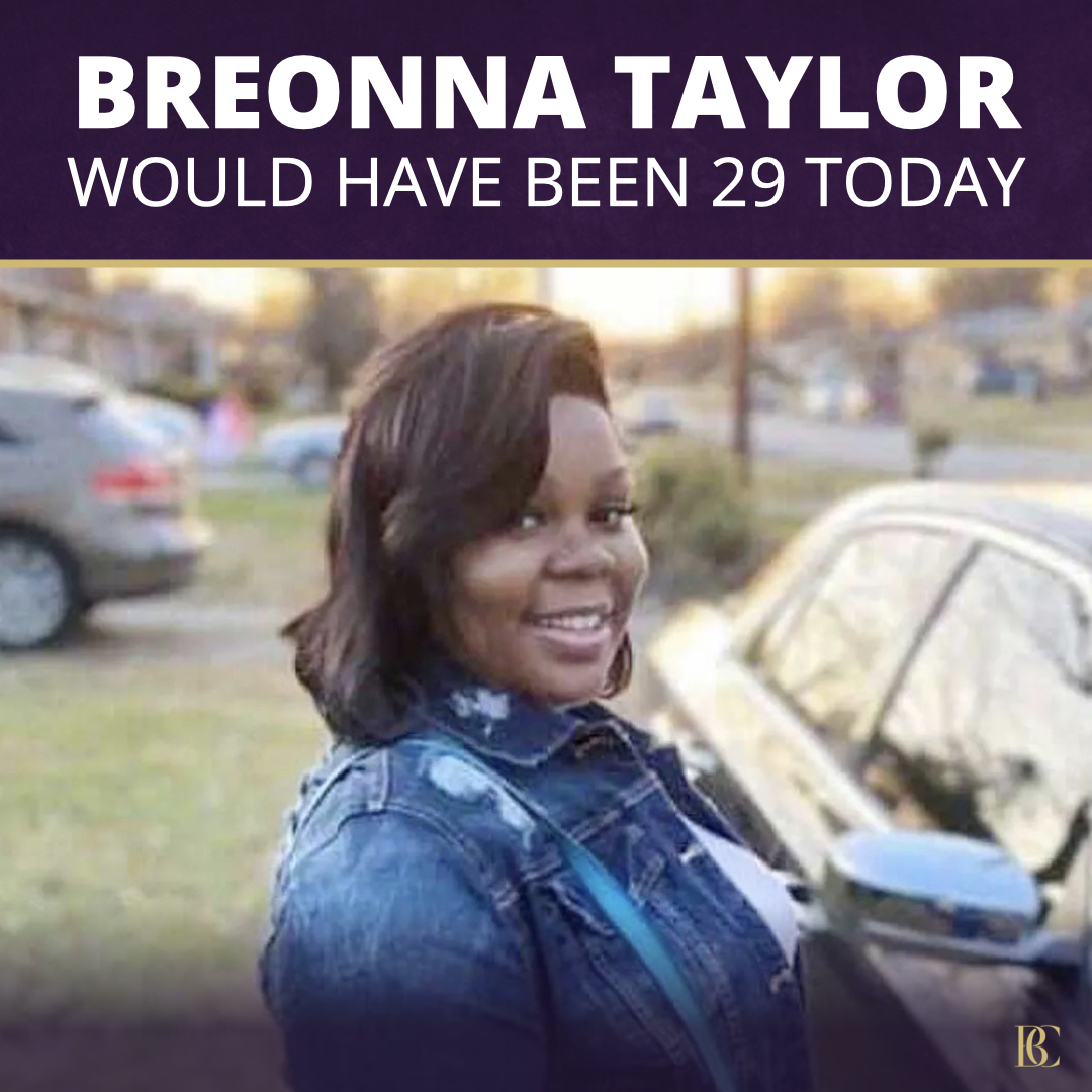 AttorneyCrump's tweet photo. Happy heavenly 29th birthday, Bre!! 🙏🏾 We know she's resting in POWER. As we remember her life – which was so tragically taken from us by @LMPD's officers - we must continue fighting for JUSTICE for #BreonnaTaylor! https://t.co/aCzhhzEs2G