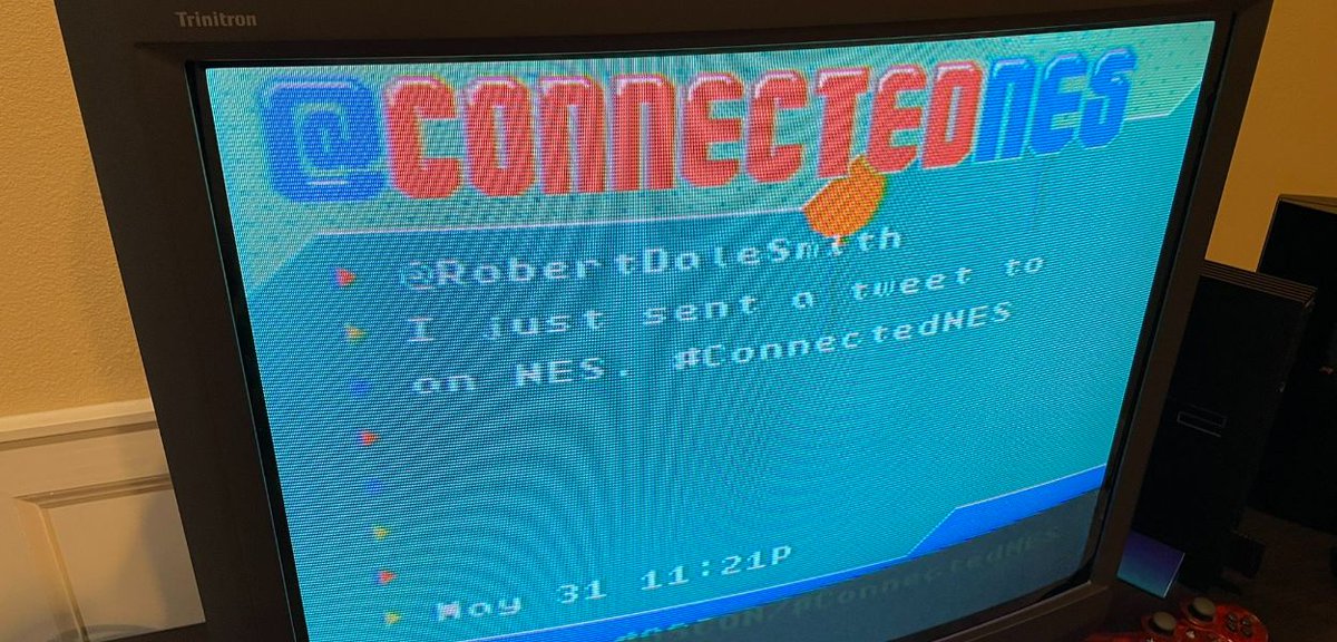 PokeMillennium's tweet photo. Un utente mostra come poter leggere i tweet attraverso un NES
#PokemonMillennium #NES #ConnectedNES
Continua su https://t.co/gIpCZx1e5a https://t.co/y75fVLR0SZ