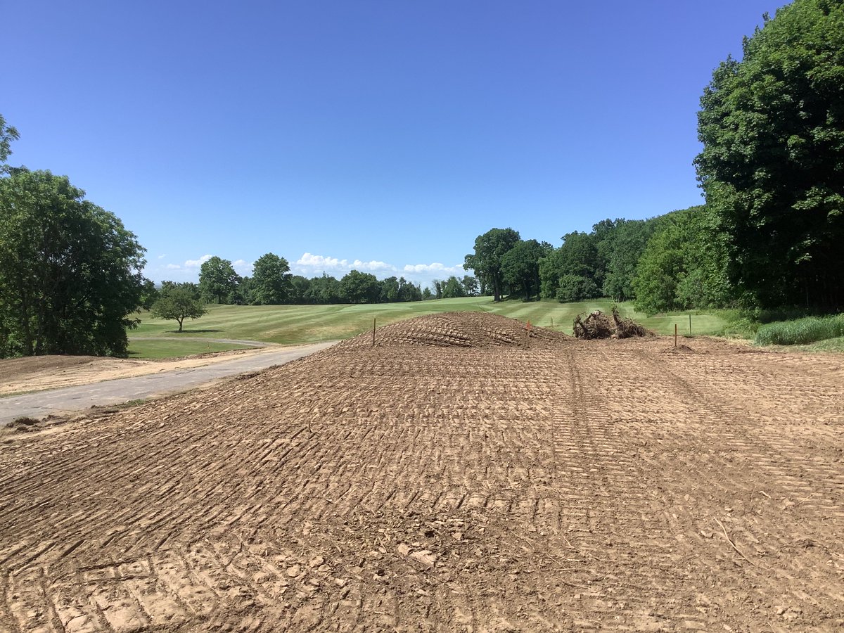 TurcoGolf's tweet photo. We broke ground this week at Frear Park Golf Course in Troy, NY! ⛳️ The project will improve drainage and renovate existing course features including tee boxes and sand bunkers. Learn more about our golf course construction services on our website 👉 https://t.co/pFbON9kh0W https://t.co/GfCdJeeHi4