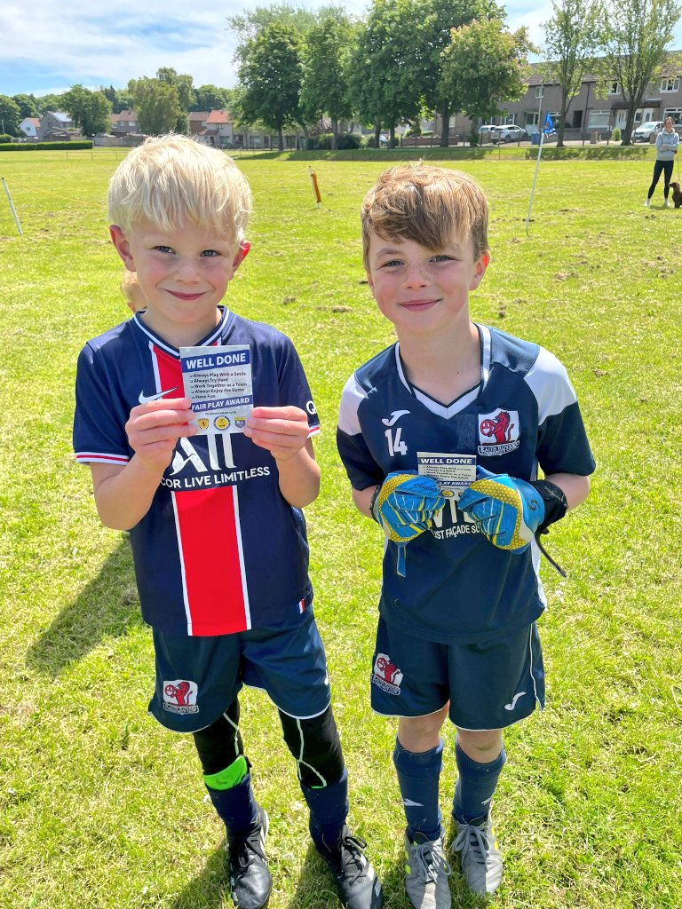 RoversCC2014s's tweet photo. Fair play cards went to Archie, Sam, and Theo. 

Well done lads 👏💙⚽ https://t.co/JtDI8vgUo7
